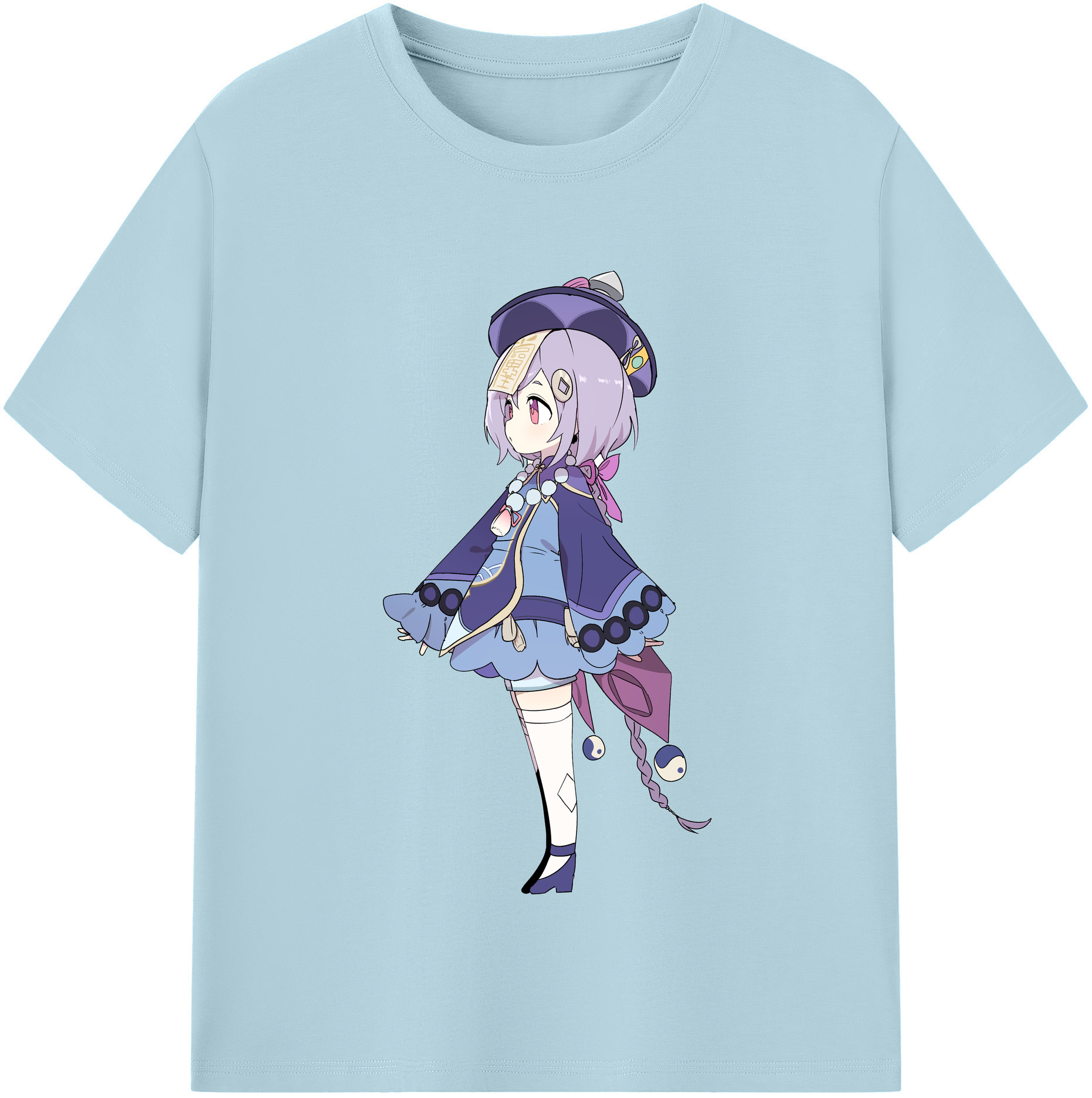 げんし神 七七 なな  genshin Nana 綿100％半袖Tシャツ（フロントプリント）